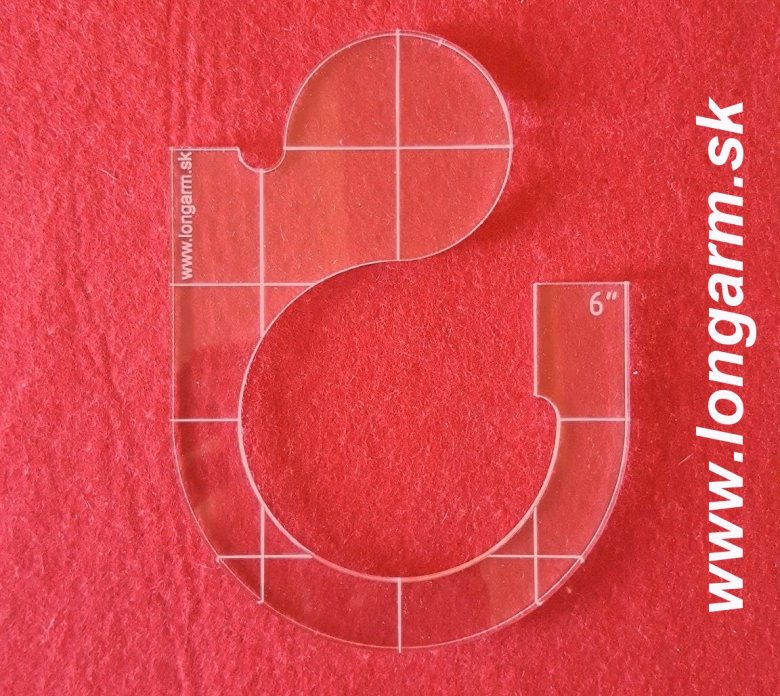 Quiltovacie pravítka a šablóny - Ruler work